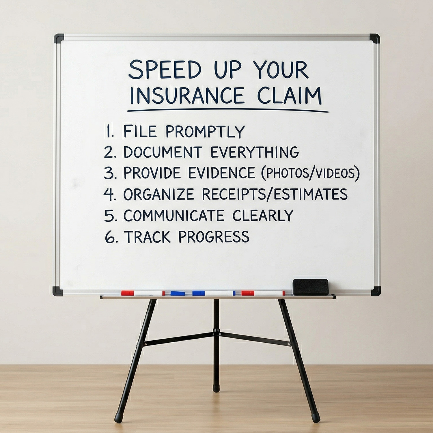 Read more about the article How to Speed Up Your Insurance Claim